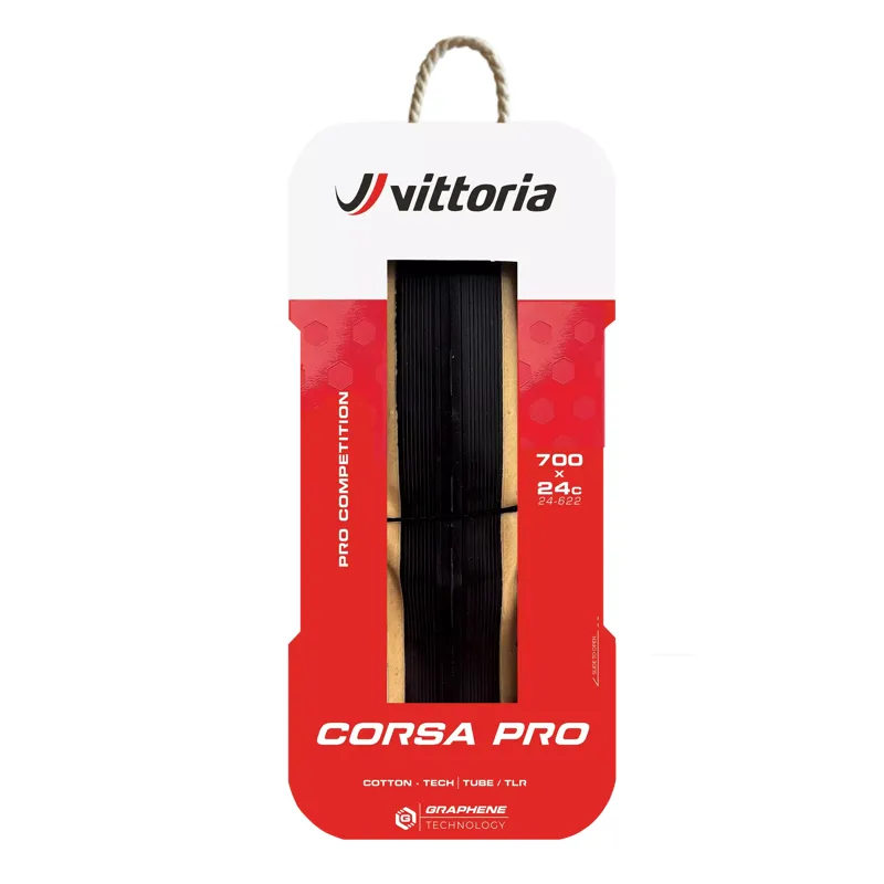 Vittoria Corsa PRO Tubeless-Ready Tire 700x30mm in Black/Tan-2