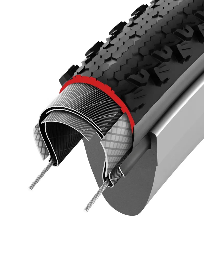 Vittoria Terreno T30 Fine Loose Gravel Endurance Graphene G2.0 Tubeless Folding Tire 700x50 in Black-2