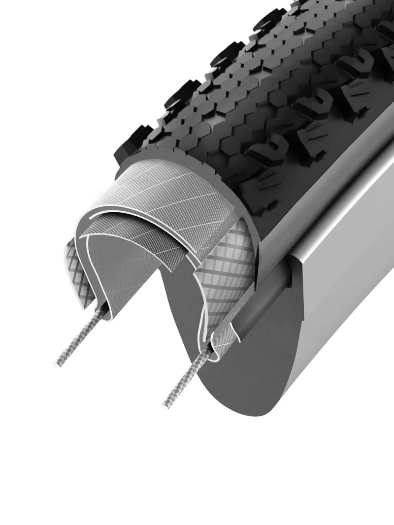 Vittoria Terreno T30 Fine Loose Gravel Endurance Graphene G2.0 Tubeless Folding Tire 700x50 in Black-3