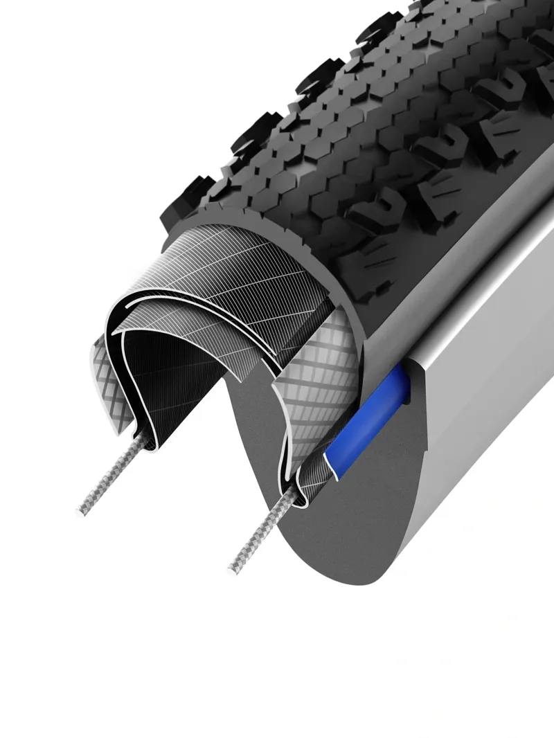 Vittoria Terreno T30 Fine Loose Gravel Endurance Graphene G2.0 Tubeless Folding Tire 700x50 in Black-4