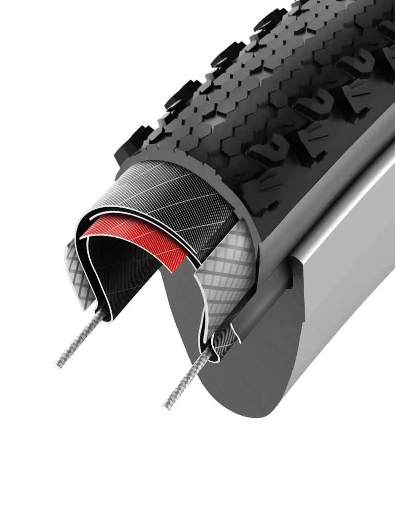 Vittoria Terreno T30 Fine Loose Gravel Endurance Graphene G2.0 Tubeless Folding Tire 700x50 in Black-5