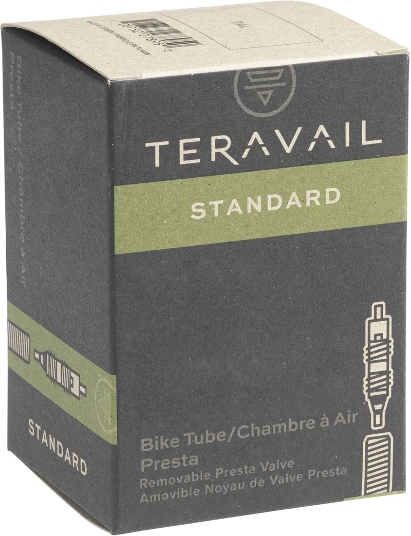 Teravail Standard Presta Valve Inner Tube - 700x28-35mm 60mm