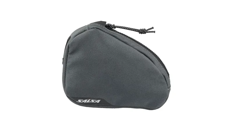 Salsa EXP-R Series Cattail Rear Top Tube Bag in Gray