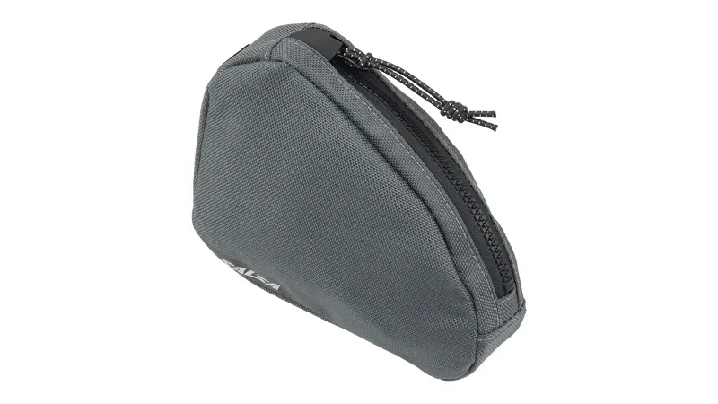 Salsa EXP-R Series Cattail Rear Top Tube Bag in Gray-3