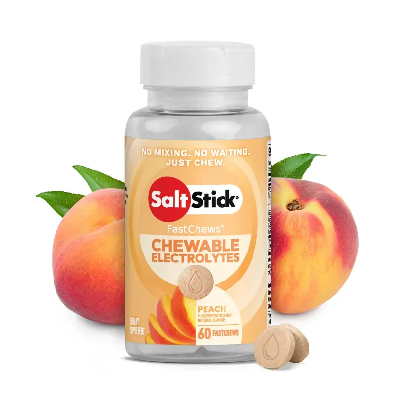 Saltstick Fastchews Chewable Electrolyte Tablets 12-pack - Peach-1