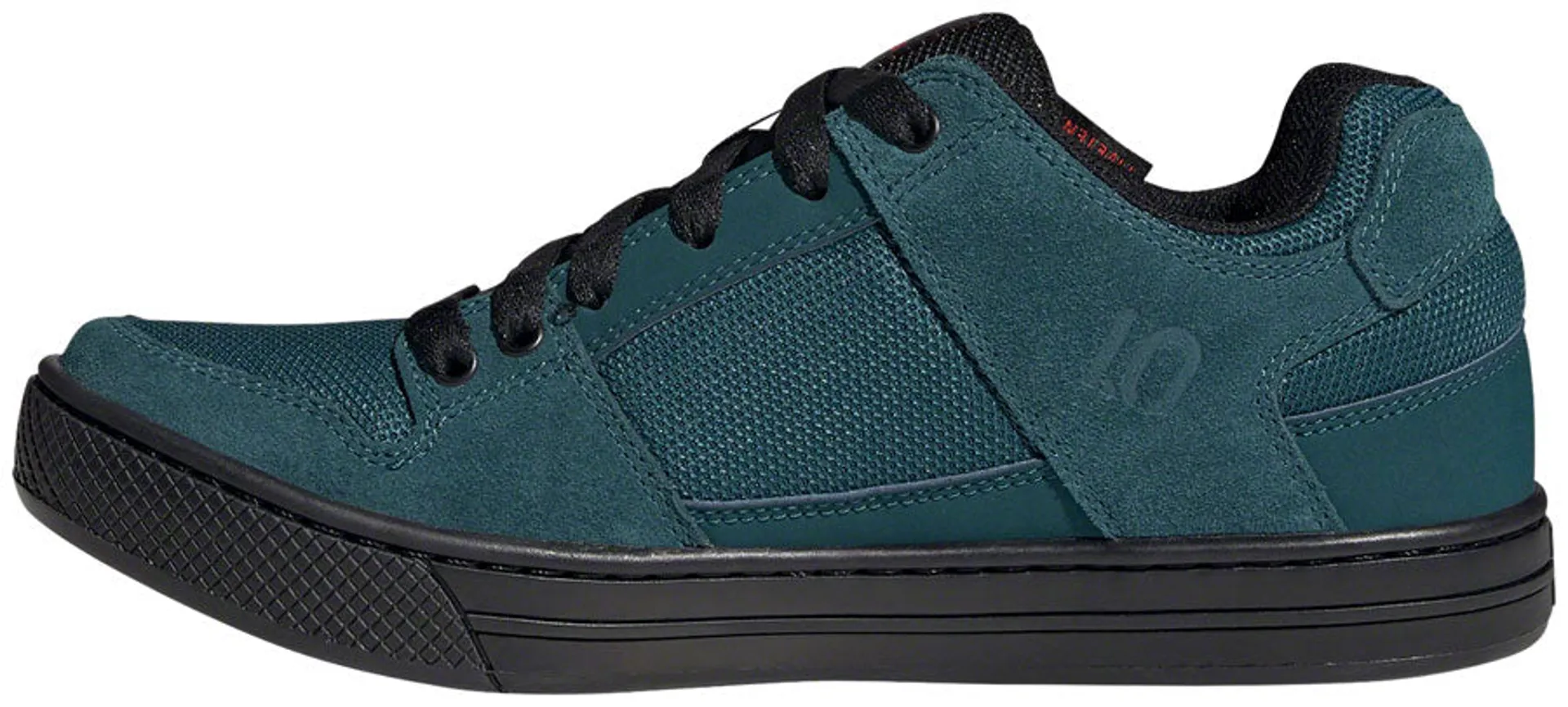 Five Ten Freerider Flat Shoe - Men's Red /Wild Teal / Core Five Ten Freerider Flat Shoe - Men's Red /Wild Teal / Core