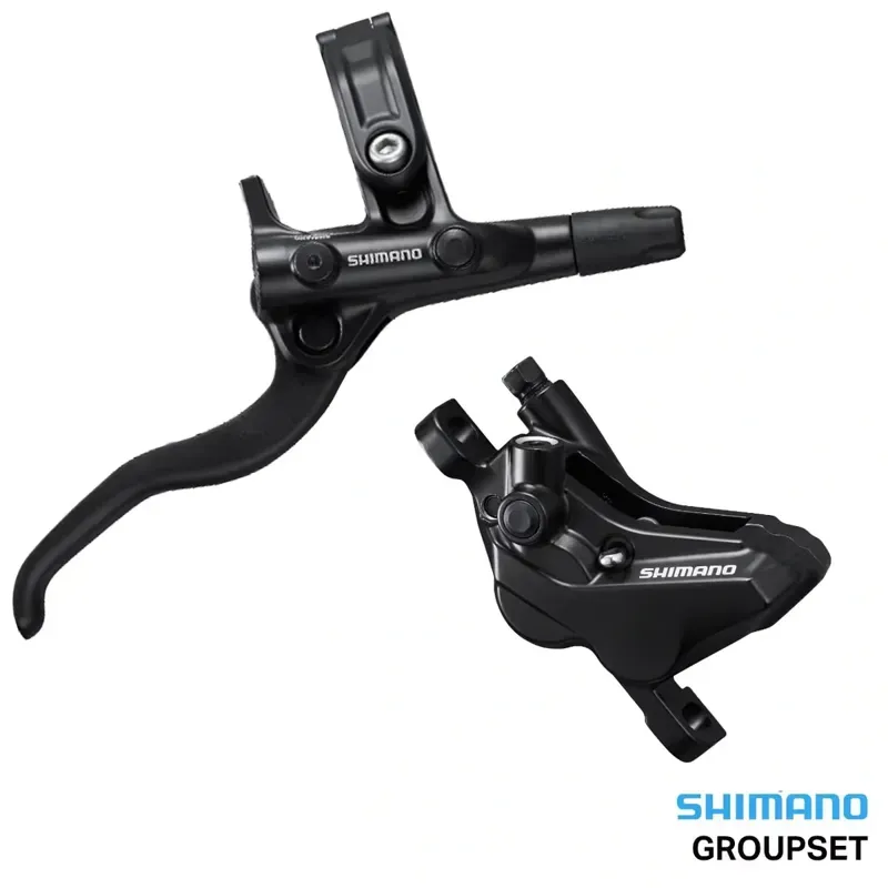 Shimano Deore BL-M4100/BR-MT420 Rear Hydr. DB + Lever Resin Pads