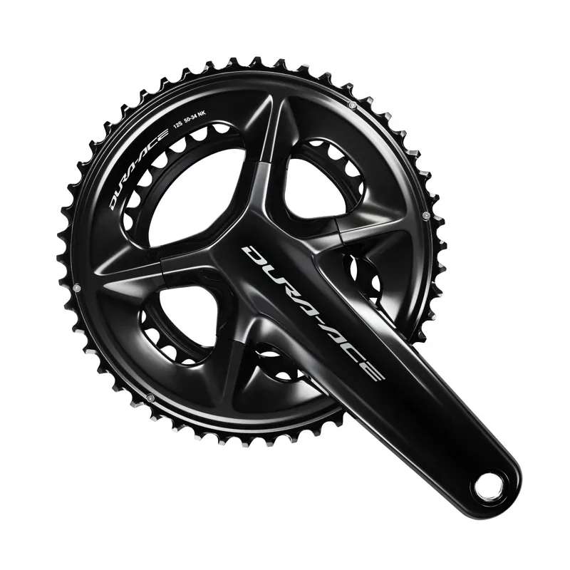 Shimano Dura-Ace FC-R9200 12-Speed Chainring - 34t Asymmetric 110 BCD Black NK Black-2