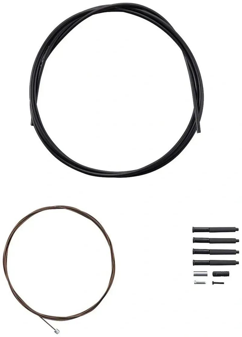 Shimano MTB Polymer Rear Shift Cable Set in Black