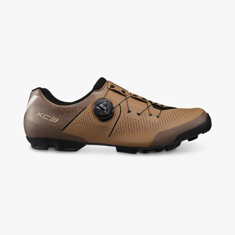 Shimano SH-XC302 Off-Road Cycling Shoe in Brown