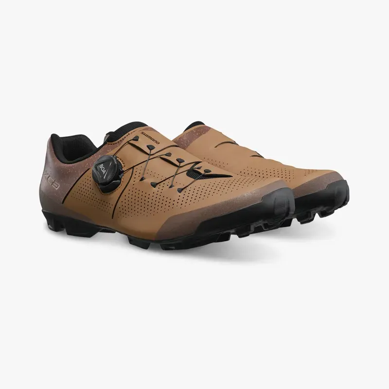 Shimano SH-XC302 Off-Road Cycling Shoe in Brown-1