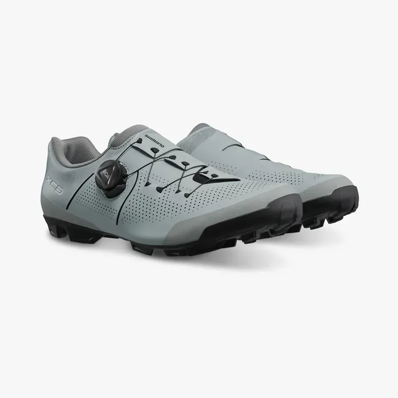 Shimano SH-XC302 Off-Road Cycling Shoe in Ice Gray-1