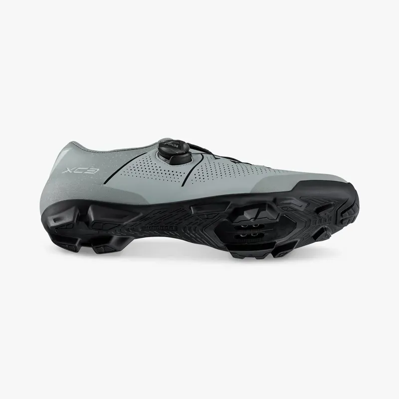 Shimano SH-XC302 Off-Road Cycling Shoe in Ice Gray-3