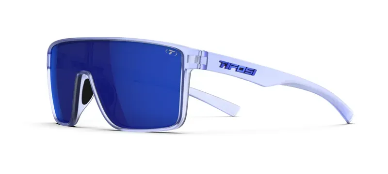 Tifosi Optics Sanctum Sport Shield Sunglasses in Sky Blue Mirror-2
