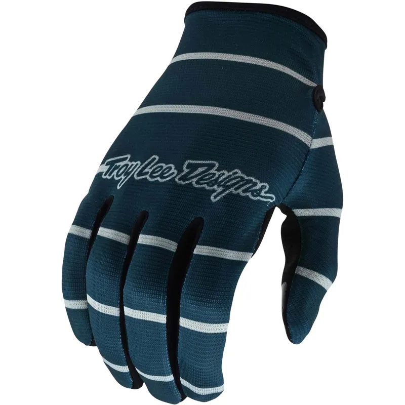 FLOWLINE GLOVE STRIPE BLUE GRAY LG