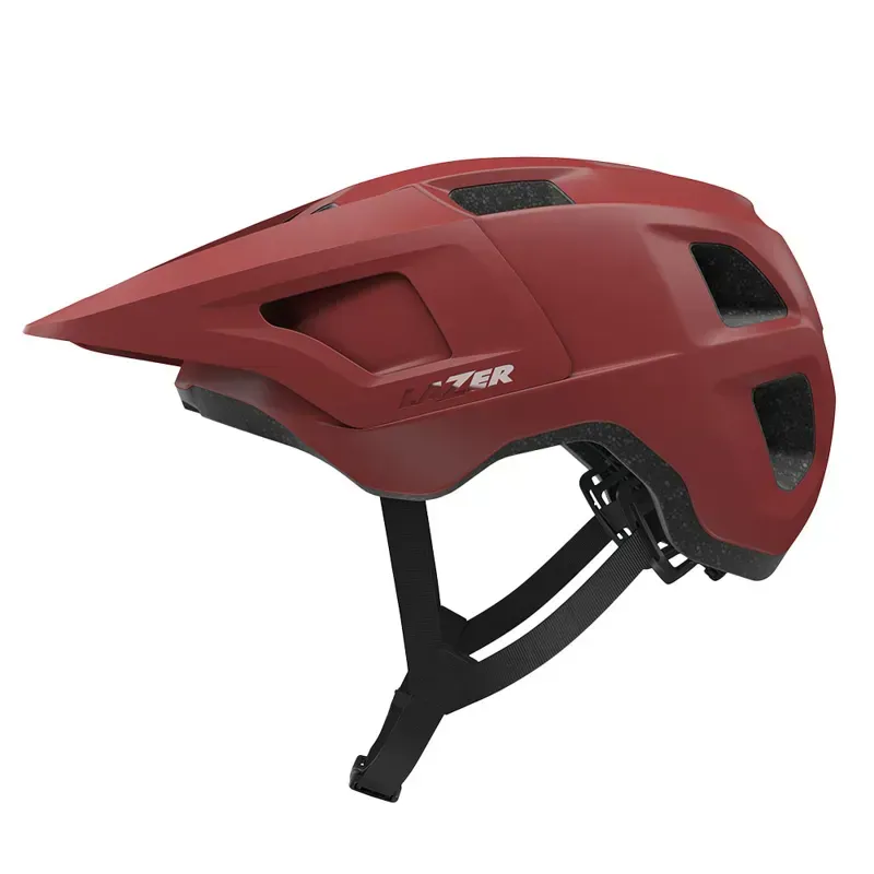 Lazer Lupo Kineticore Helmet in Maroon-2