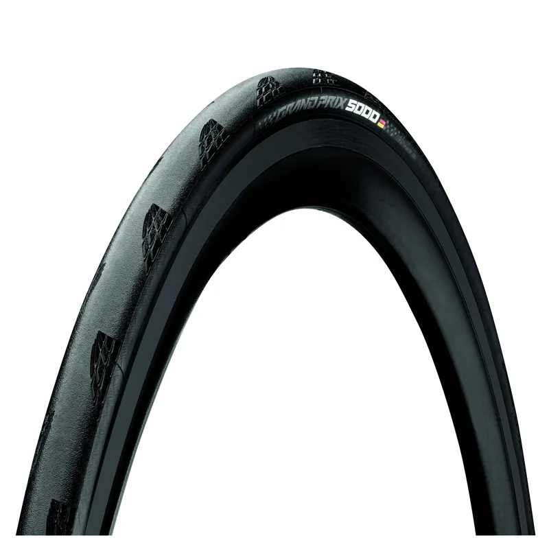 Grand Prix 5000 700 x 30 Folding Black/Black + Black Chili