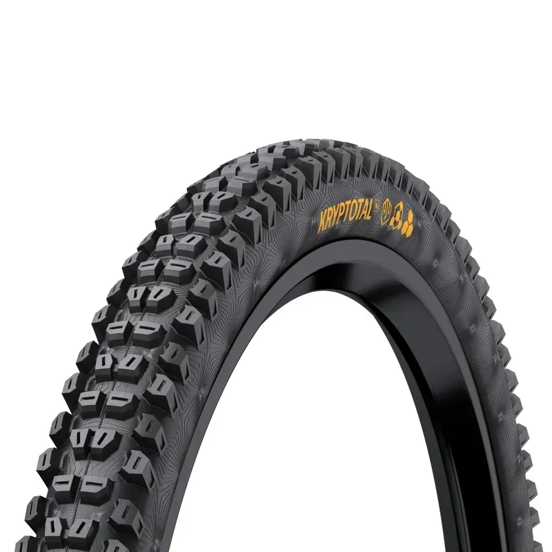 Continental Kryptotal Rear Tire - 29 X 2.40 Tubeless Folding Black Endurance Trail Casing E25 Black 29 x 2.40
