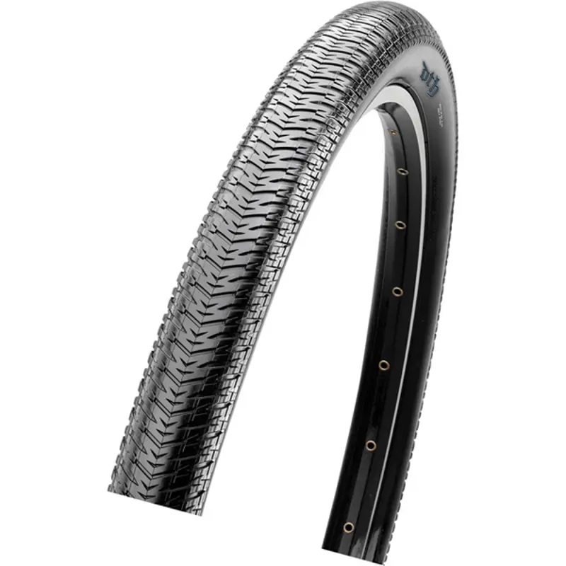 Maxxis DTH Tire - 20 X 1 1/8 Clincher Wire Black Dual Silkworm Black 20 x 1-1/8