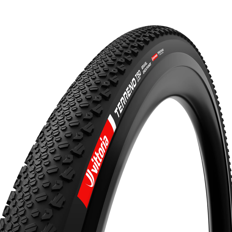 Vittoria Terreno T50 Mixed Tire - 700 X 45 Tubeless Folding Black Gravel Endurance Graphene G2. 0 Black 700 x 45-1