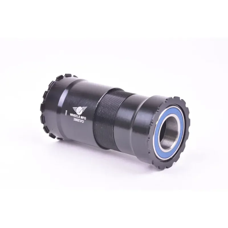 Wheels Manufacturing 386 EVO Bottom Bracket With Angular Contact Bearings For 22/24mm (SRAM/GXP) Spindles