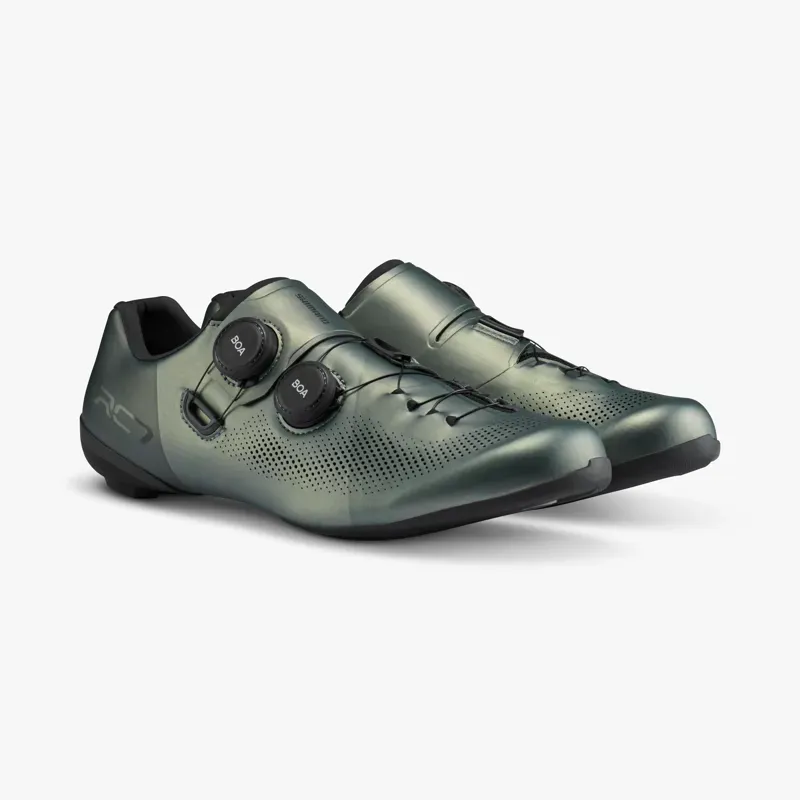 Shimano SH-RC703 Road Cycling Shoe in Sage Green-1